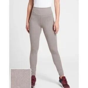 Women's Gray High-Waisted Leggings